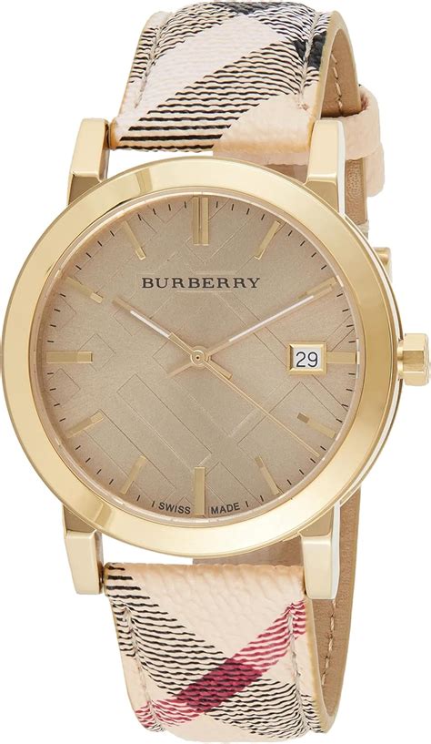 burberry bu9026 kopen|Women’s Burberry Watch BU9026 Nova Check Leather/Gold .